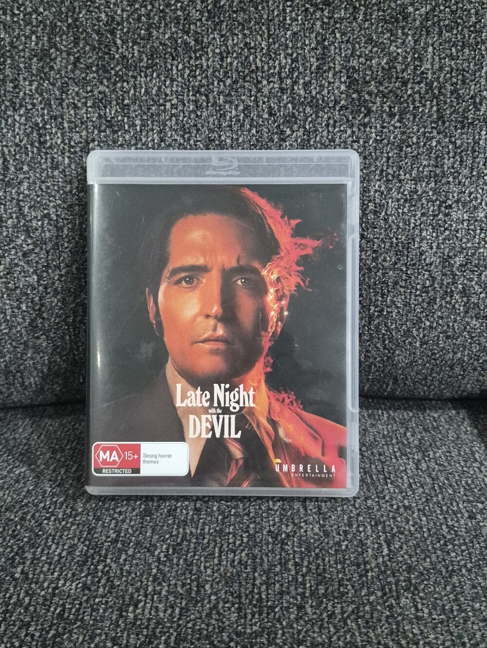 Late Night With The Devil (Blu-Ray) Umberella Entertainment Very Good Condition